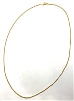Collana Domar Uomo Collana oro 18k in Oro COOR-301-280